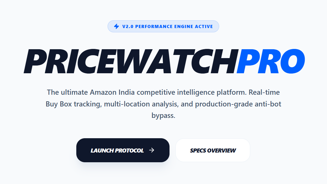 PriceWatch Pro